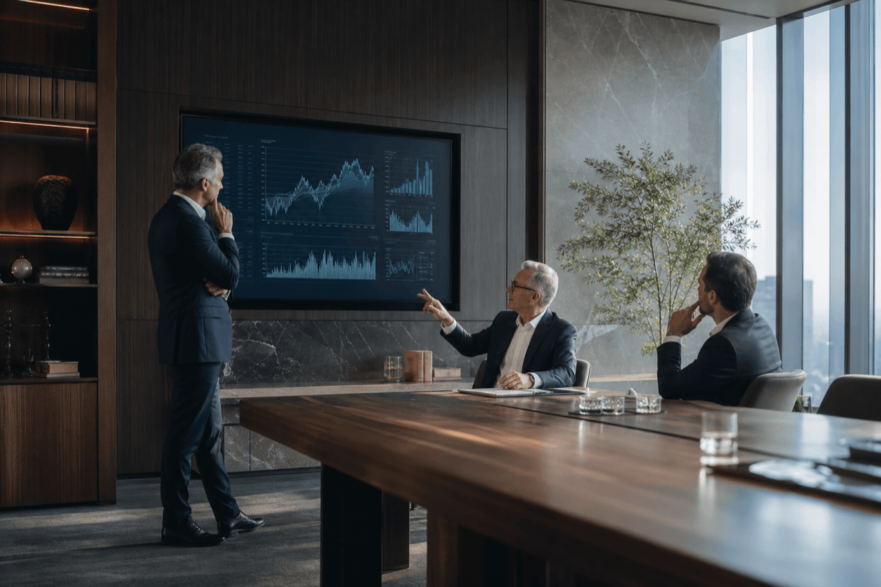 Premium financial advisory environment