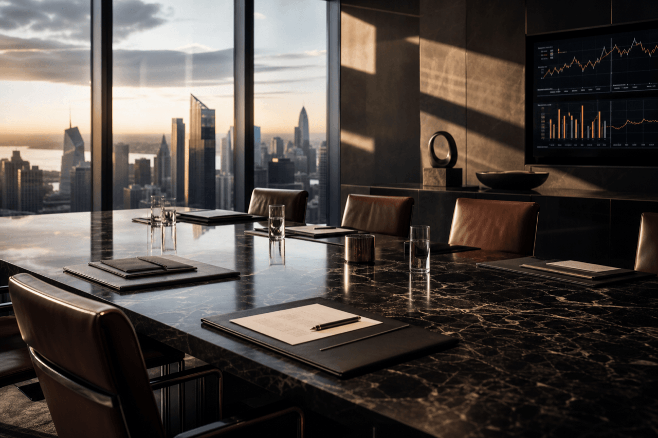 Modern boardroom collaboration
